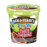 Ben & Jerry's&nbsp;Low Fat Frozen Yogurt&nbsp;Half Baked Full-Size Picture